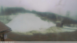 Dolní část sjezdovky