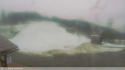 Dolní část sjezdovky