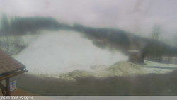 Dolní část sjezdovky