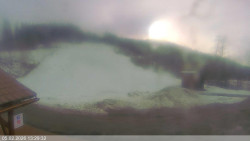 Dolní část sjezdovky