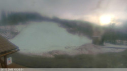 Dolní část sjezdovky