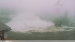 Dolní část sjezdovky