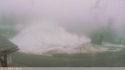 Dolní část sjezdovky