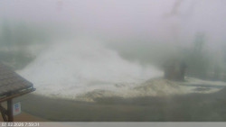 Dolní část sjezdovky