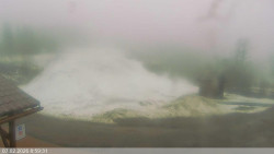 Dolní část sjezdovky