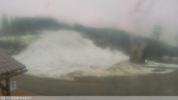 Dolní část sjezdovky