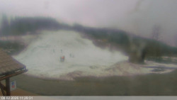 Dolní část sjezdovky