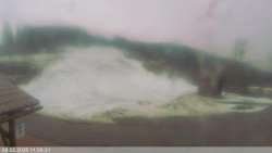 Dolní část sjezdovky