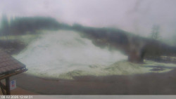 Dolní část sjezdovky