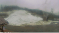 Dolní část sjezdovky