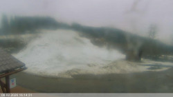 Dolní část sjezdovky