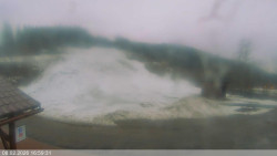 Dolní část sjezdovky