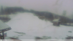 Dolní část sjezdovky