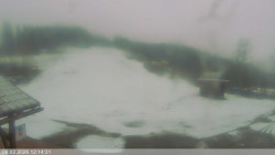 Dolní část sjezdovky