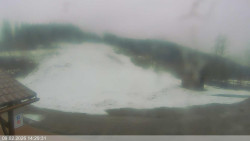 Dolní část sjezdovky