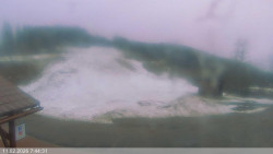 Dolní část sjezdovky