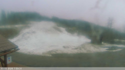 Dolní část sjezdovky