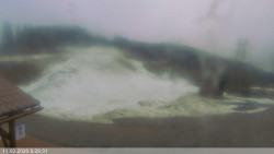 Dolní část sjezdovky