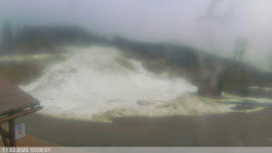 Dolní část sjezdovky