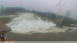 Dolní část sjezdovky