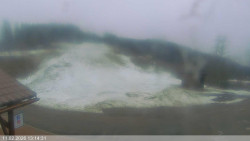 Dolní část sjezdovky