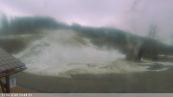 Dolní část sjezdovky