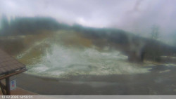 Dolní část sjezdovky