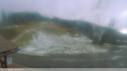 Dolní část sjezdovky