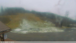 Dolní část sjezdovky