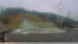 Dolní část sjezdovky