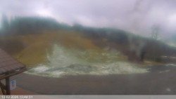 Dolní část sjezdovky