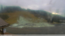 Dolní část sjezdovky