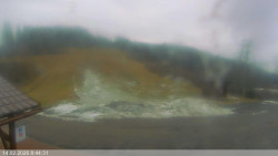 Dolní část sjezdovky