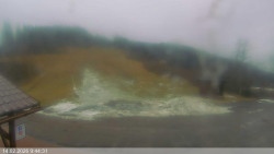 Dolní část sjezdovky