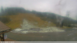 Dolní část sjezdovky