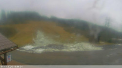 Dolní část sjezdovky