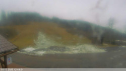 Dolní část sjezdovky