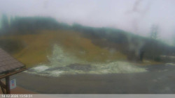 Dolní část sjezdovky