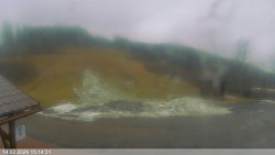 Dolní část sjezdovky