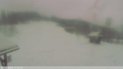 Dolní část sjezdovky