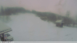 Dolní část sjezdovky