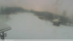 Dolní část sjezdovky