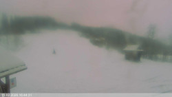 Dolní část sjezdovky