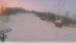 Dolní část sjezdovky