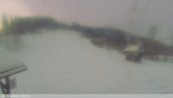 Dolní část sjezdovky