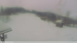 Dolní část sjezdovky