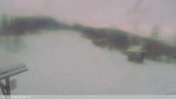 Dolní část sjezdovky