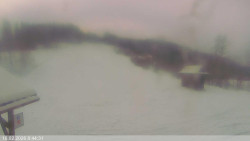 Dolní část sjezdovky