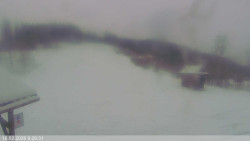 Dolní část sjezdovky