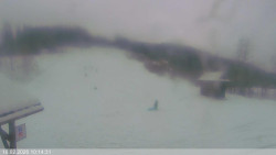 Dolní část sjezdovky